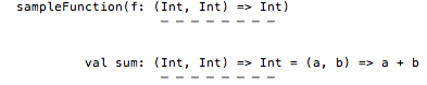 The FIP signature is exactly the same as the ERT signature for the sum function.